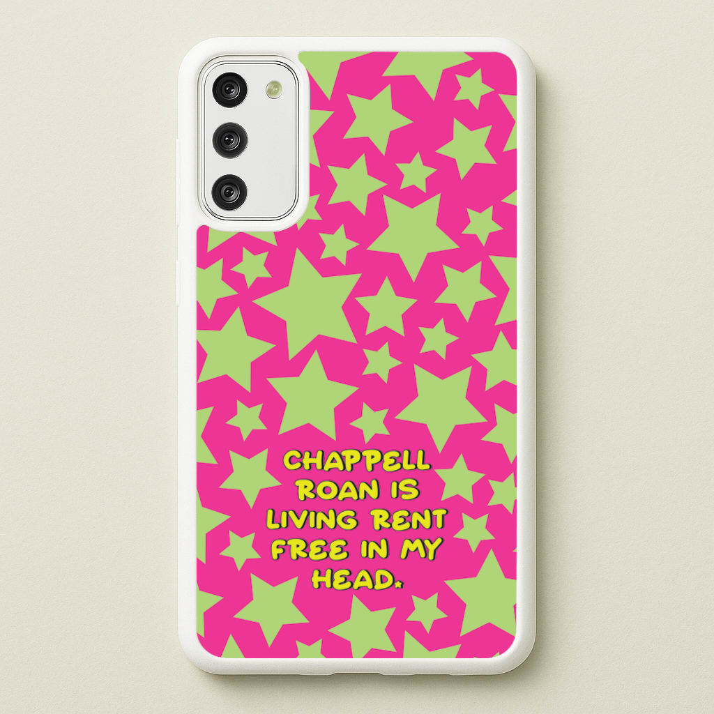 Chappell Rent Free In My Head - Chappell Roan Phone Case for Galaxy S20