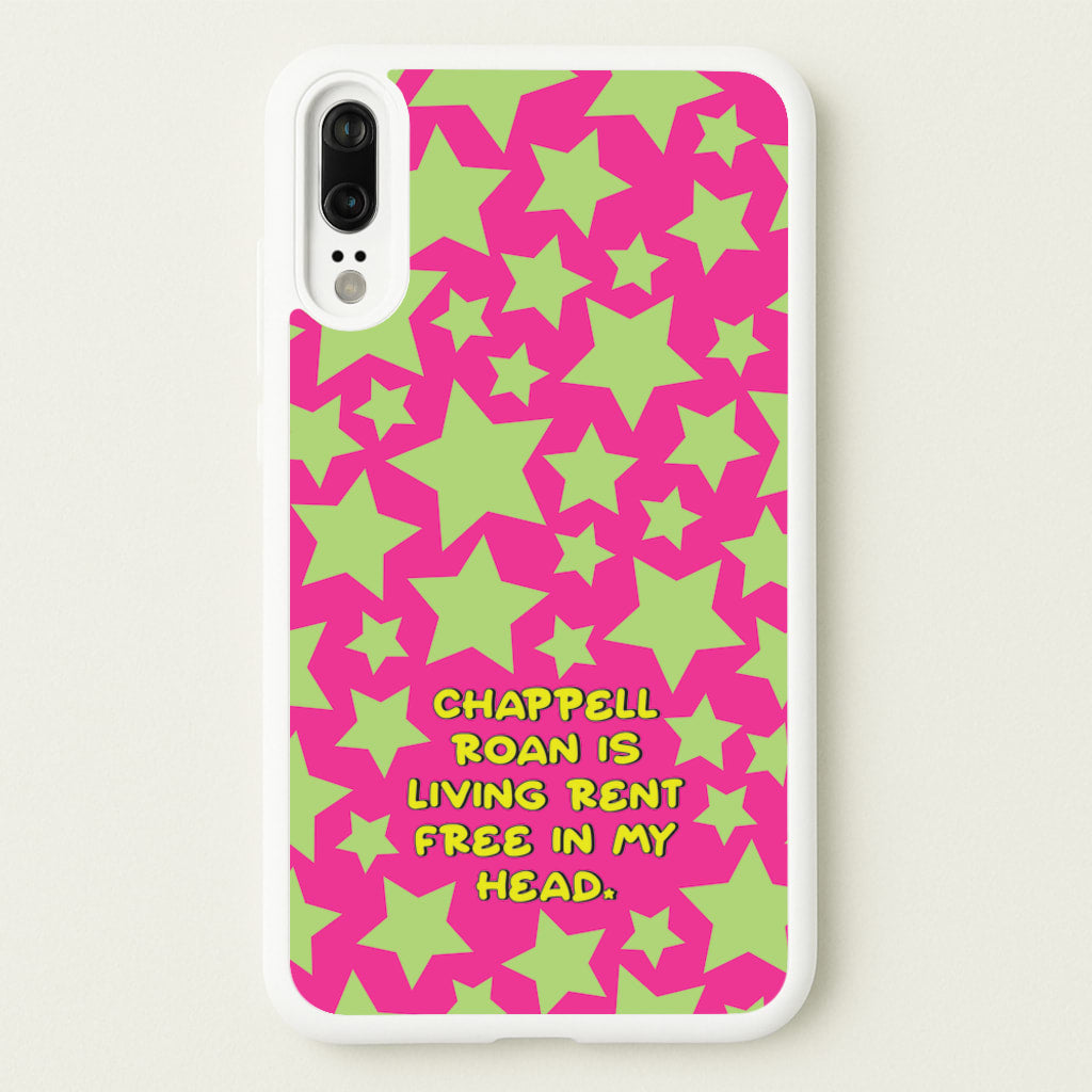 Chappell Rent Free In My Head - Chappell Roan Phone Case for Huawei P20