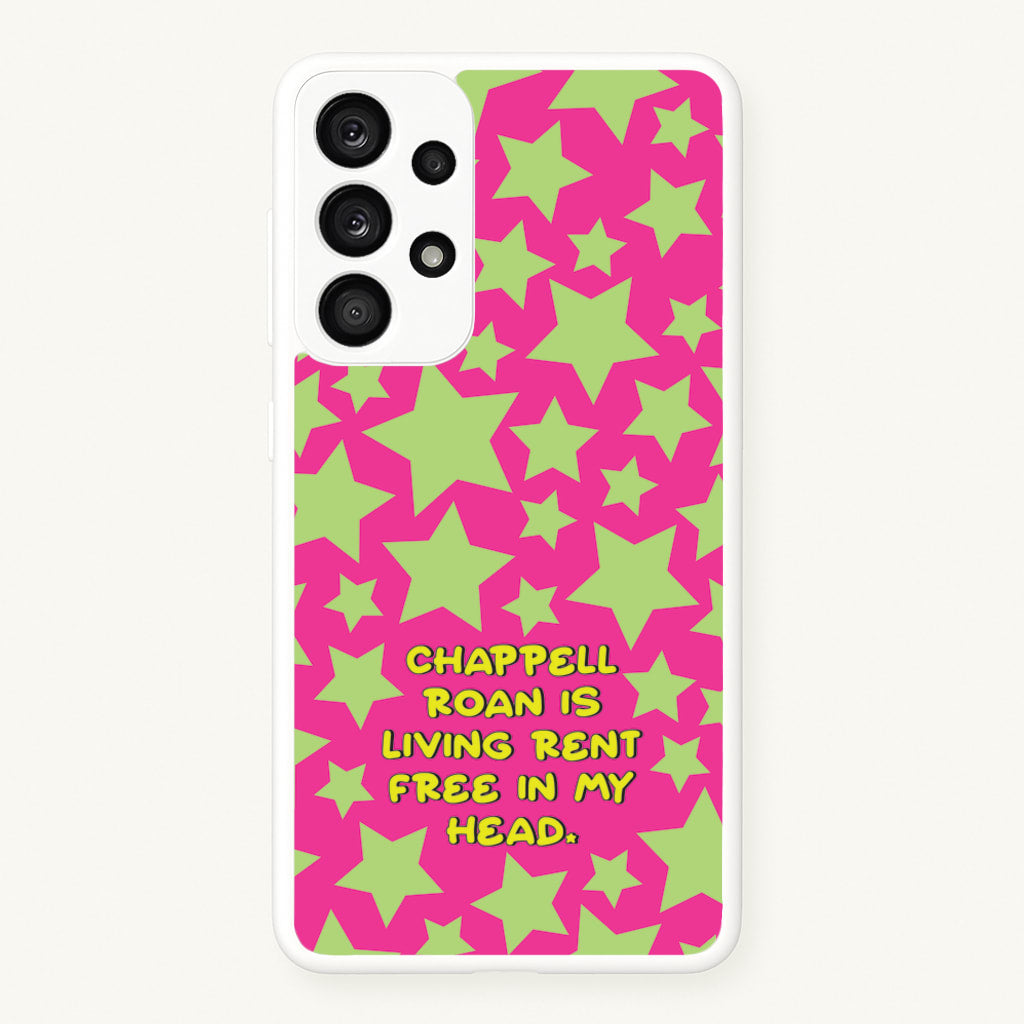 Chappell Rent Free In My Head - Chappell Roan Phone Case for Galaxy A33