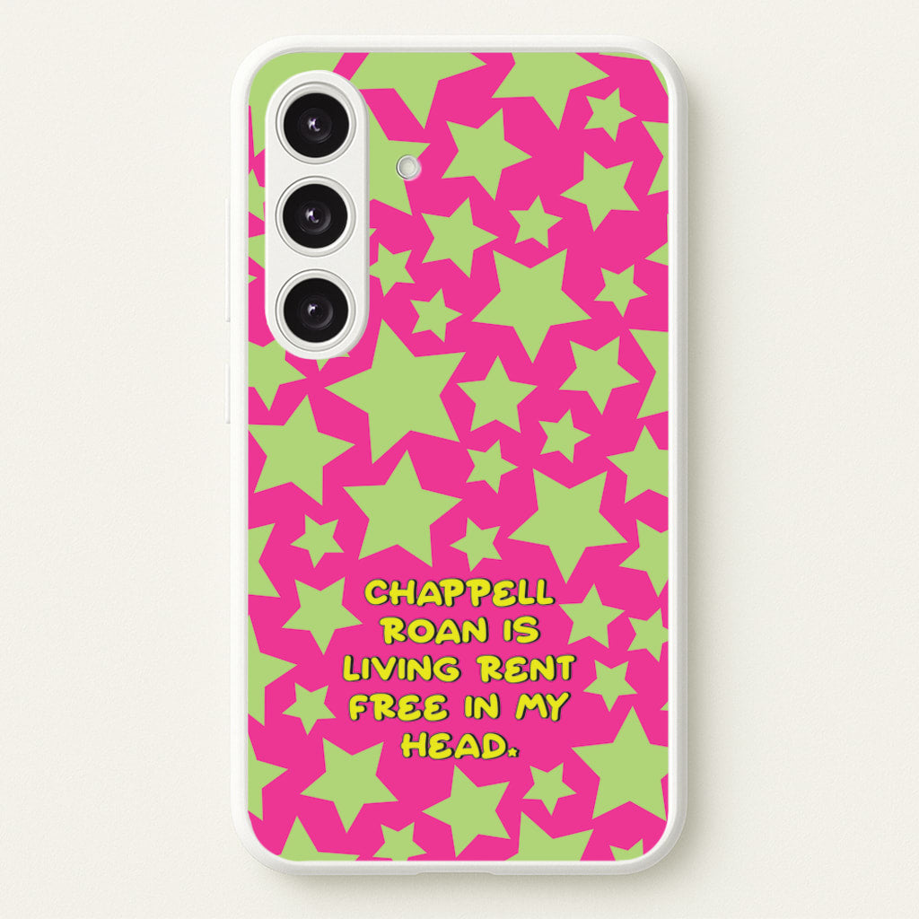 Chappell Rent Free In My Head - Chappell Roan Phone Case for Galaxy S25