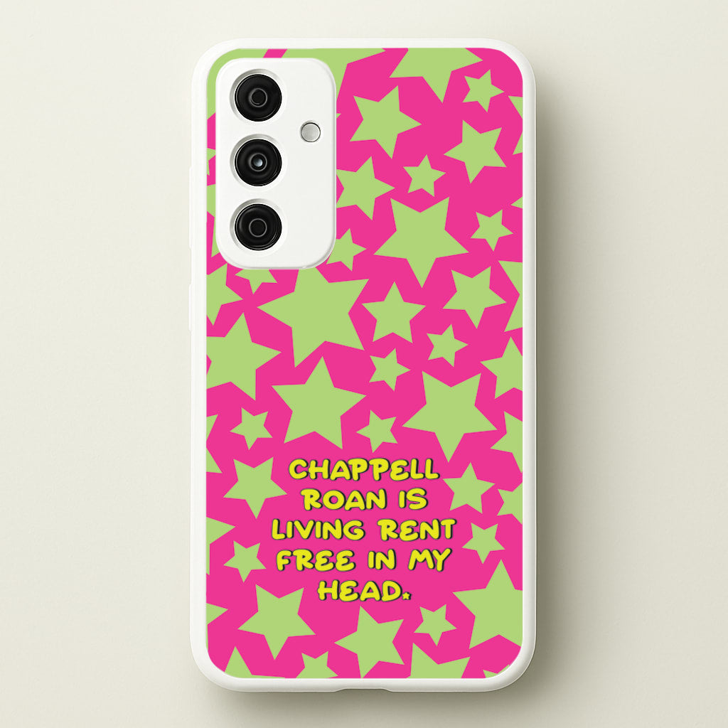 Chappell Rent Free In My Head - Chappell Roan Phone Case for Galaxy A35