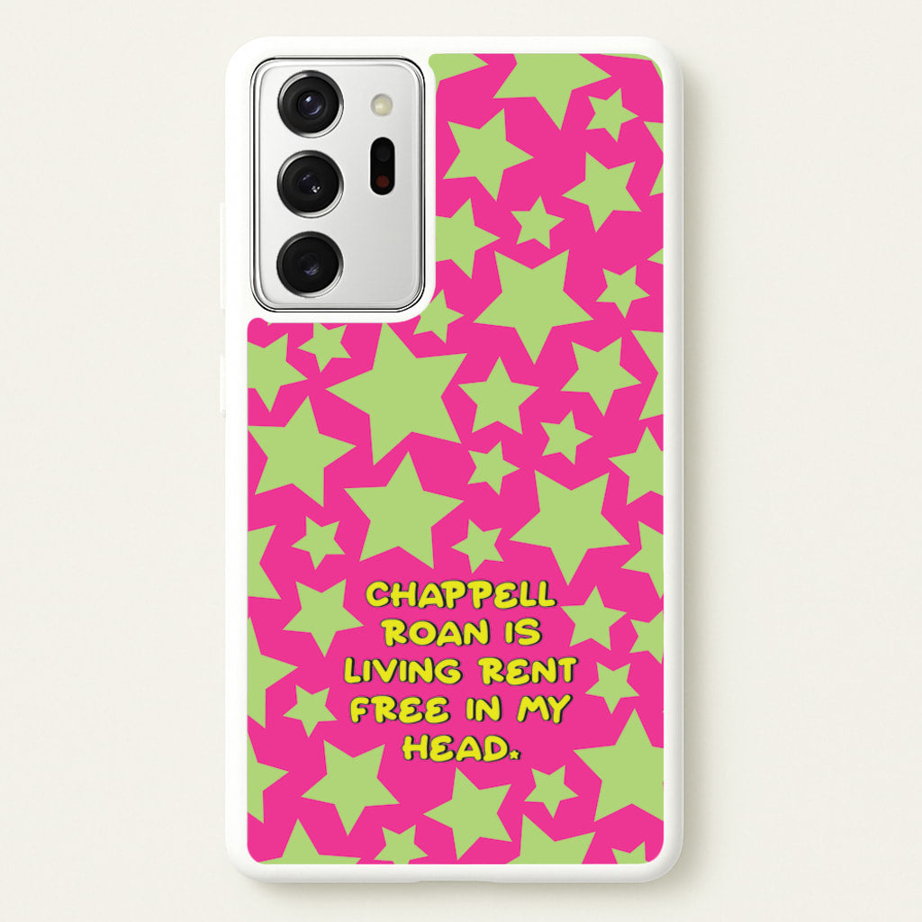 Chappell Rent Free In My Head - Chappell Roan Phone Case for Galaxy Note 20 Ultra