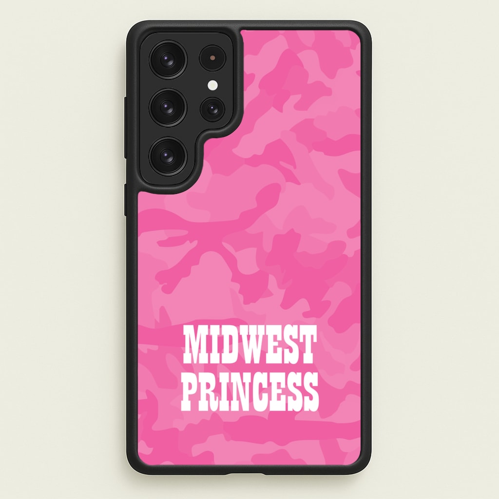 Midwest Princess Camo - Chappell Roan Phone Case for Galaxy S22 Ultra