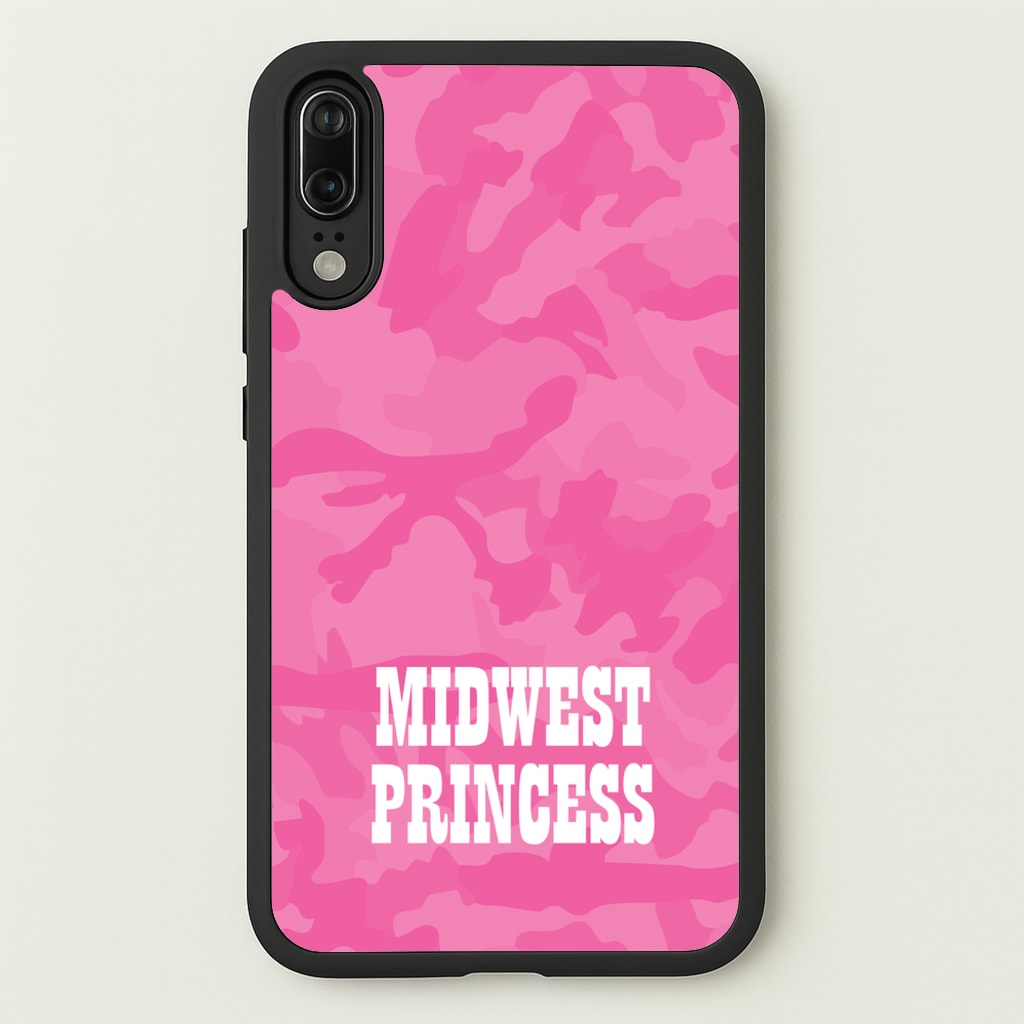 Midwest Princess Camo - Chappell Roan Phone Case for Huawei P20