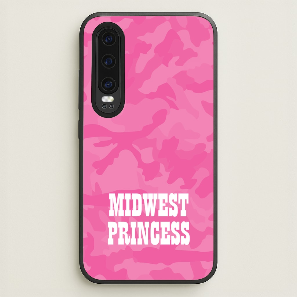 Midwest Princess Camo - Chappell Roan Phone Case for Huawei P30