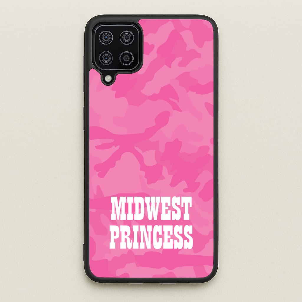 Midwest Princess Camo - Chappell Roan Phone Case for Galaxy A12