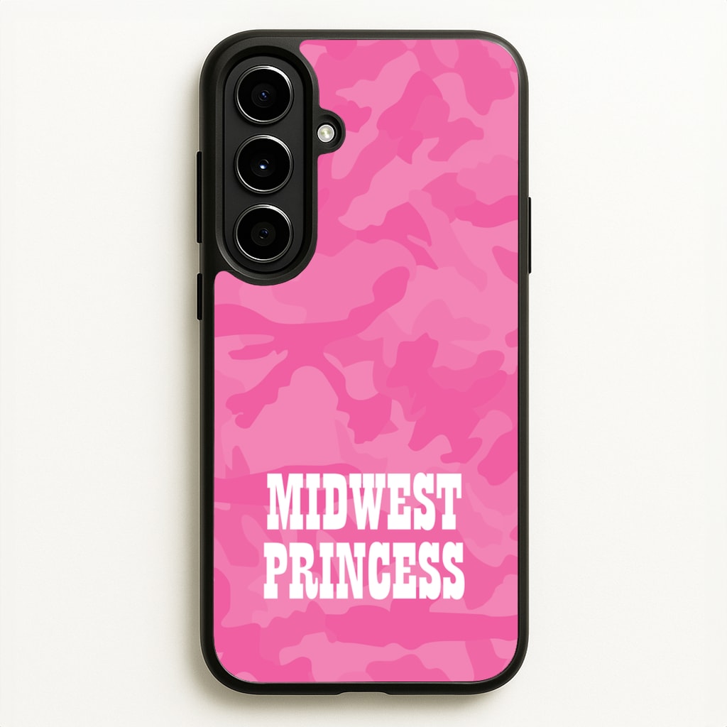 Midwest Princess Camo - Chappell Roan Phone Case for Galaxy A56