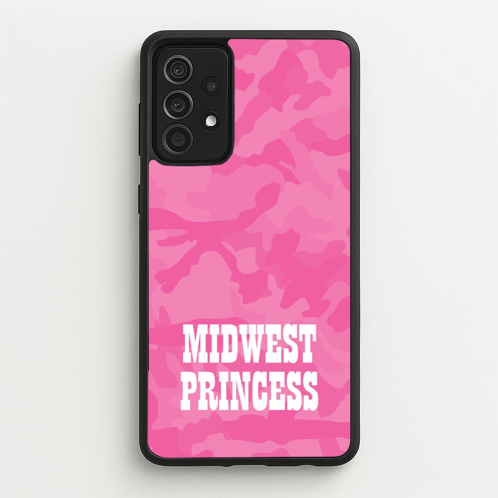 Midwest Princess Camo - Chappell Roan Phone Case for Galaxy A52 / A52s