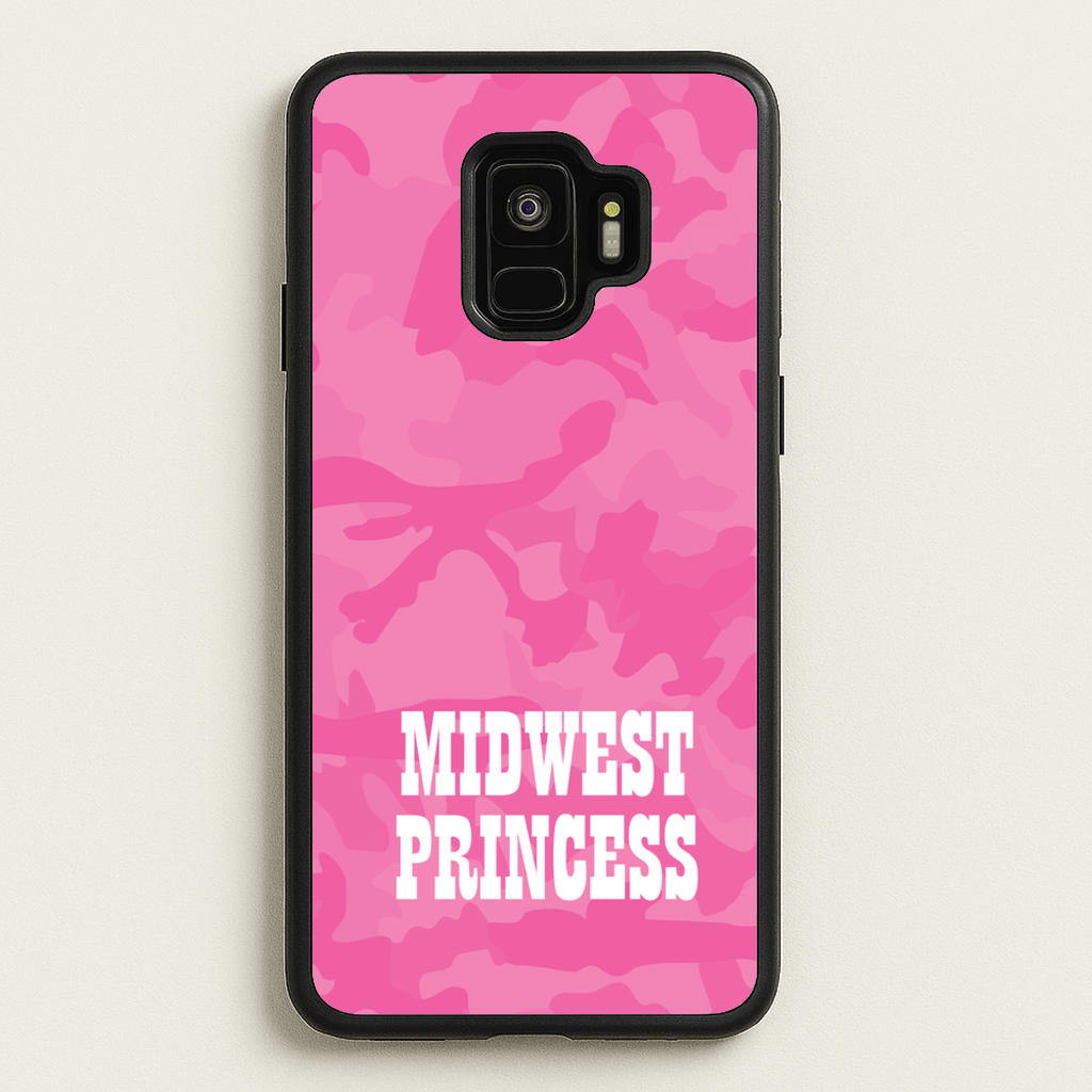 Midwest Princess Camo - Chappell Roan Phone Case for Galaxy S9
