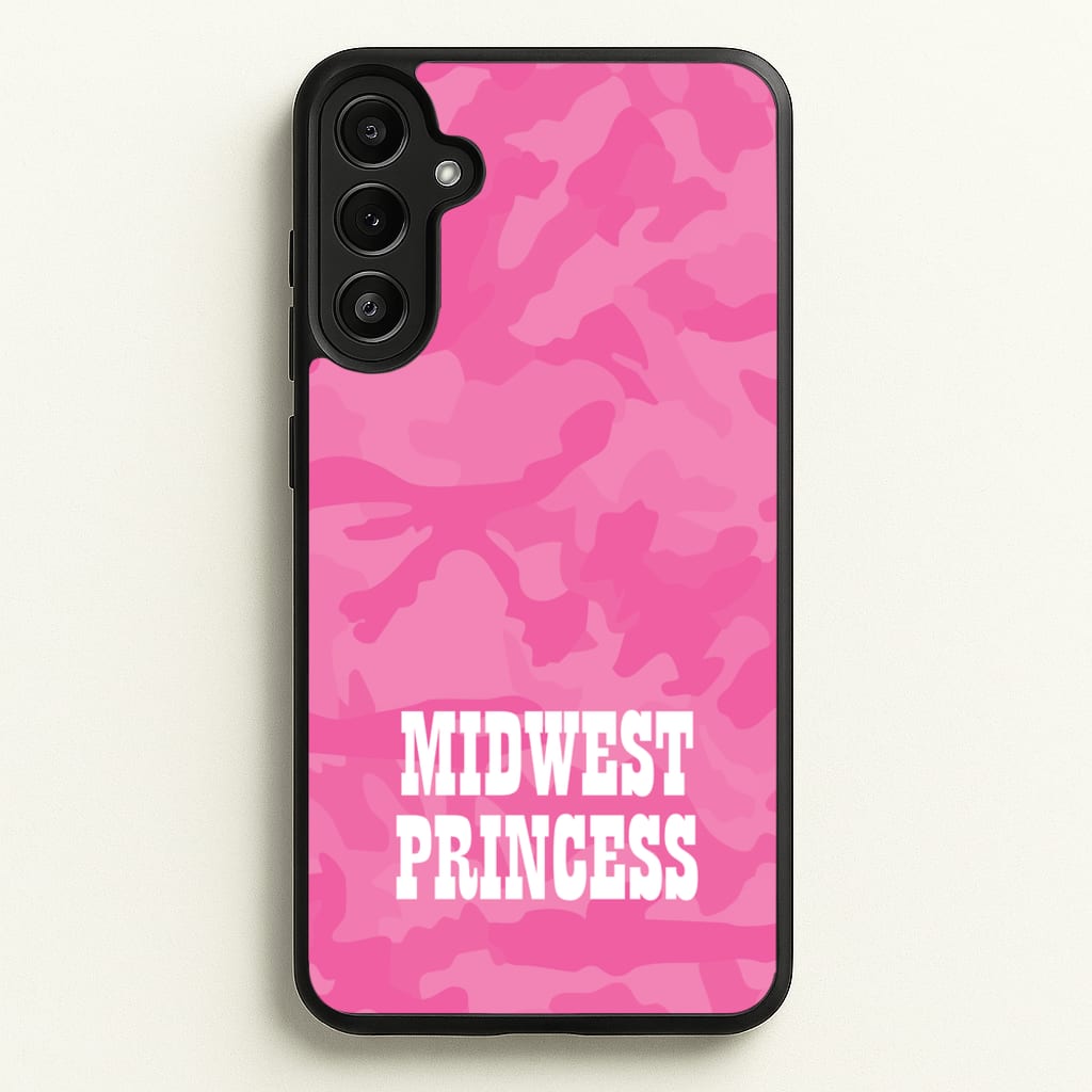 Midwest Princess Camo - Chappell Roan Phone Case for Galaxy A34