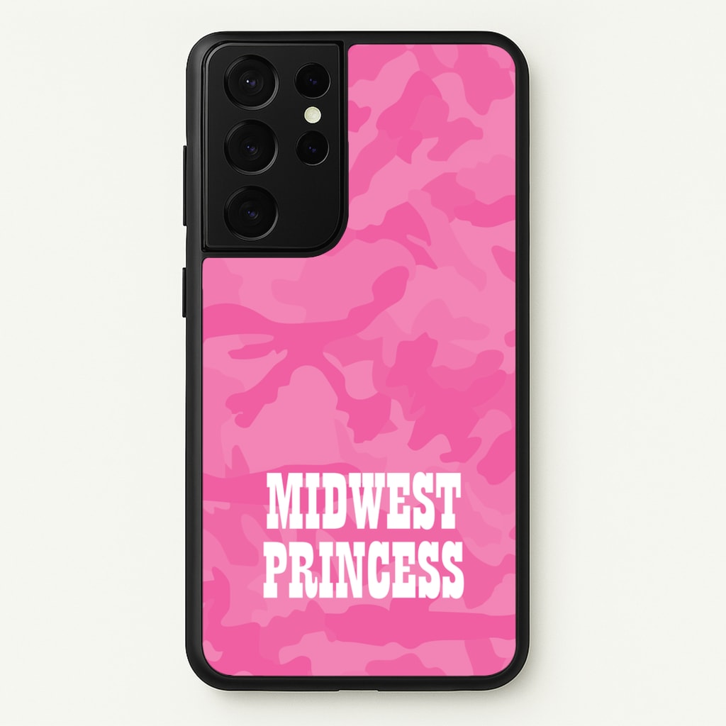 Midwest Princess Camo - Chappell Roan Phone Case for Galaxy S21 Ultra