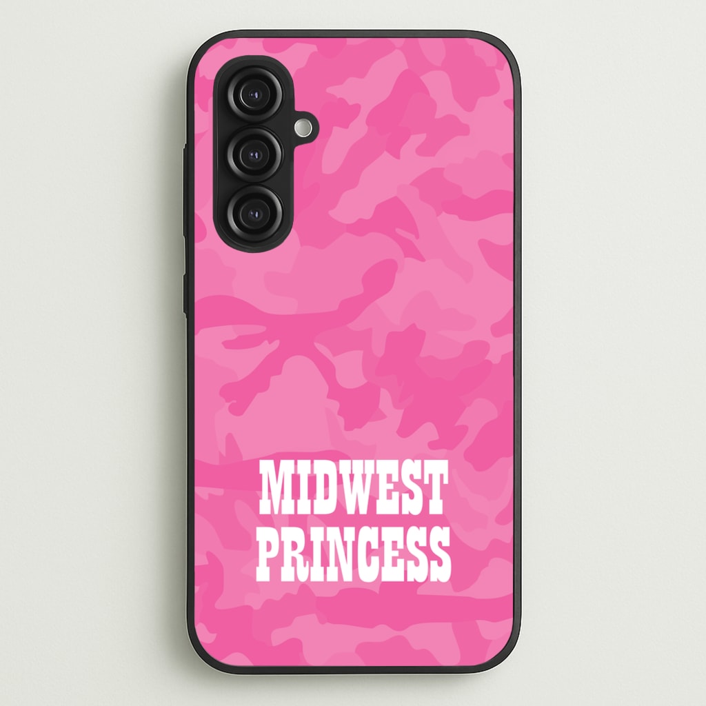 Midwest Princess Camo - Chappell Roan Phone Case for Galaxy S23FE