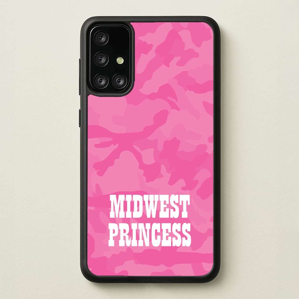 Midwest Princess Camo - Chappell Roan Phone Case for Galaxy A71