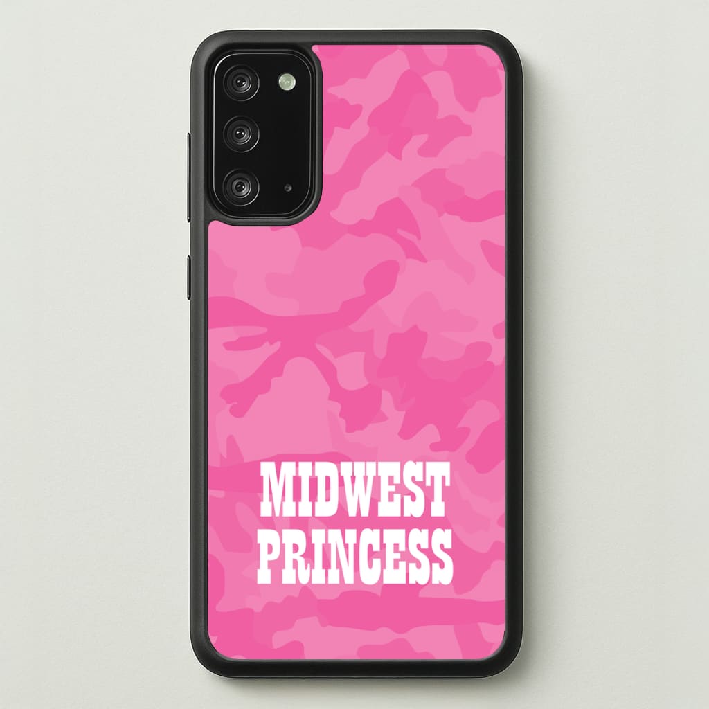 Midwest Princess Camo - Chappell Roan Phone Case for Galaxy Note 20