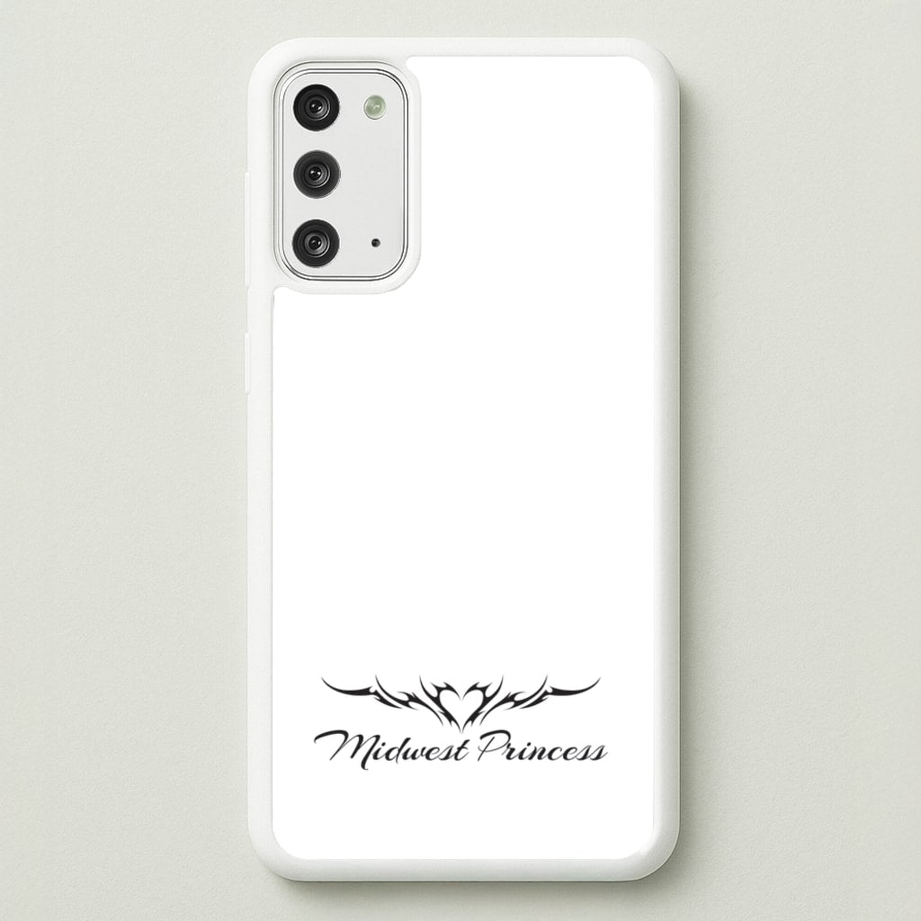 Midwest Princess Tattoo - Chappell Roan Phone Case for Galaxy Note 20