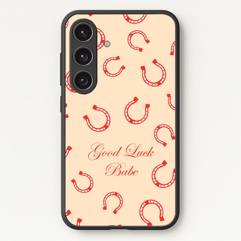 Good Luck Babe Horseshoe - Chappell Roan Phone Case for Galaxy S24