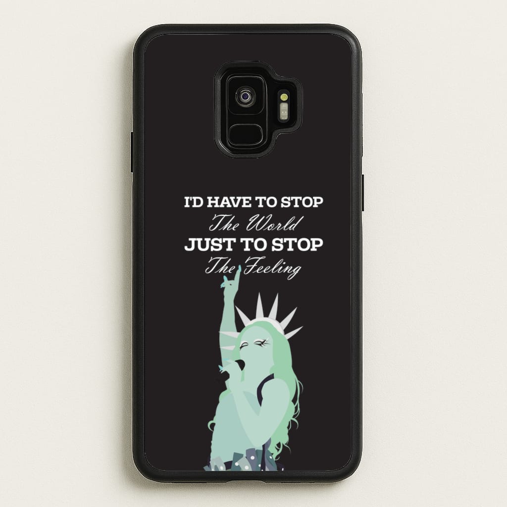I'd Have To Stop The World - Chappell Roan Phone Case for Galaxy S9
