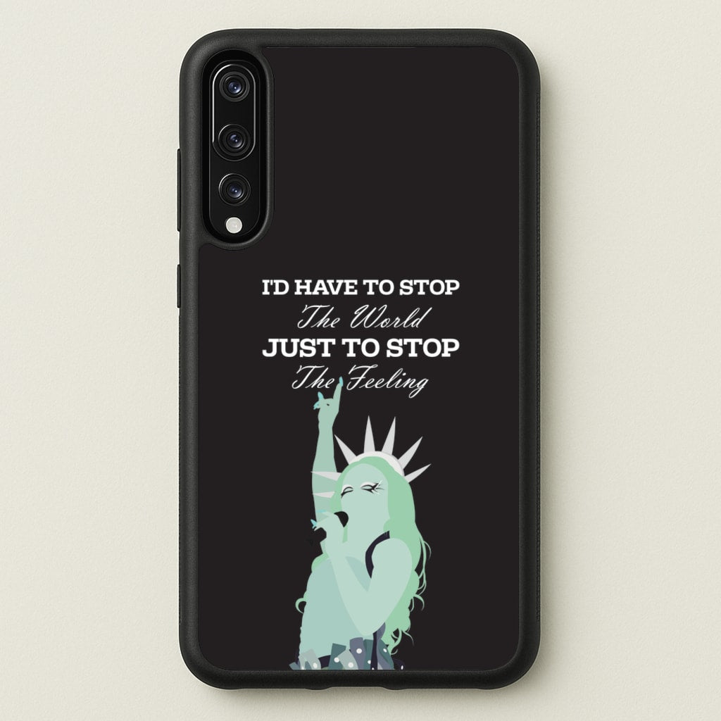 I'd Have To Stop The World - Chappell Roan Phone Case for Huawei P20 Pro