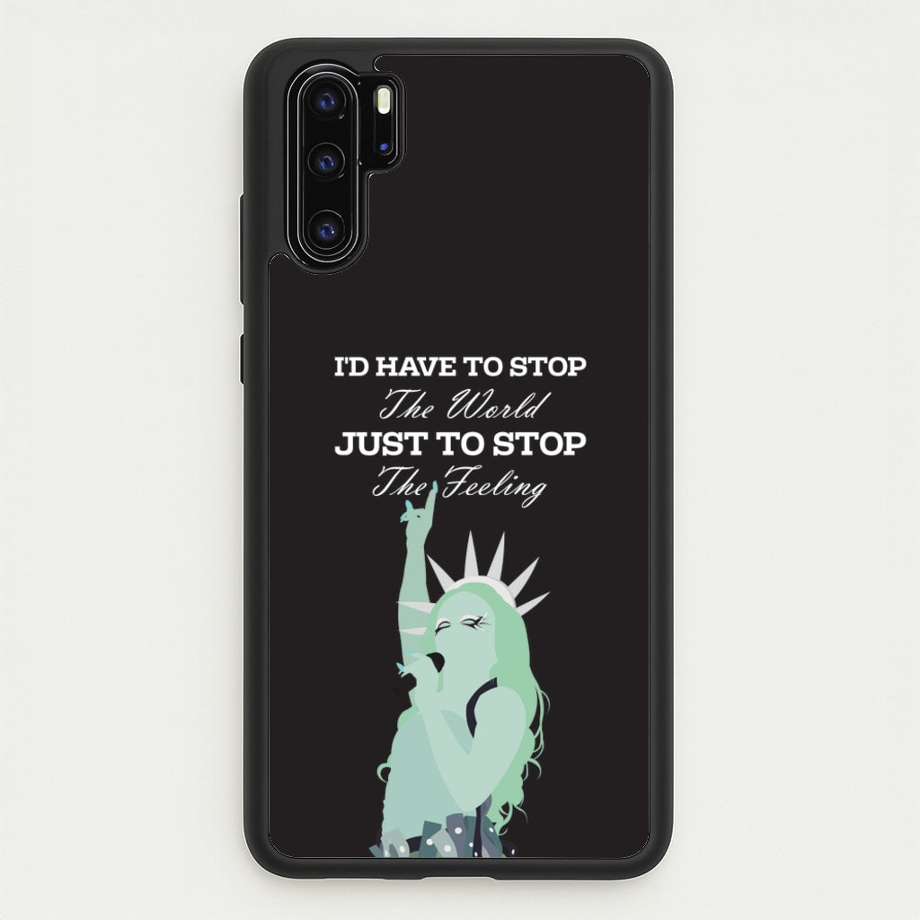 I'd Have To Stop The World - Chappell Roan Phone Case for Huawei P30 Pro