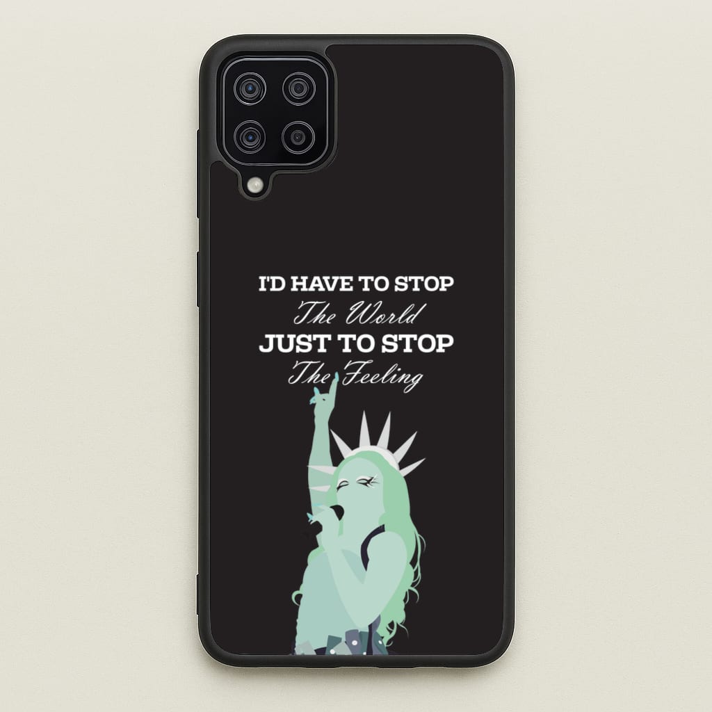 I'd Have To Stop The World - Chappell Roan Phone Case for Galaxy A12