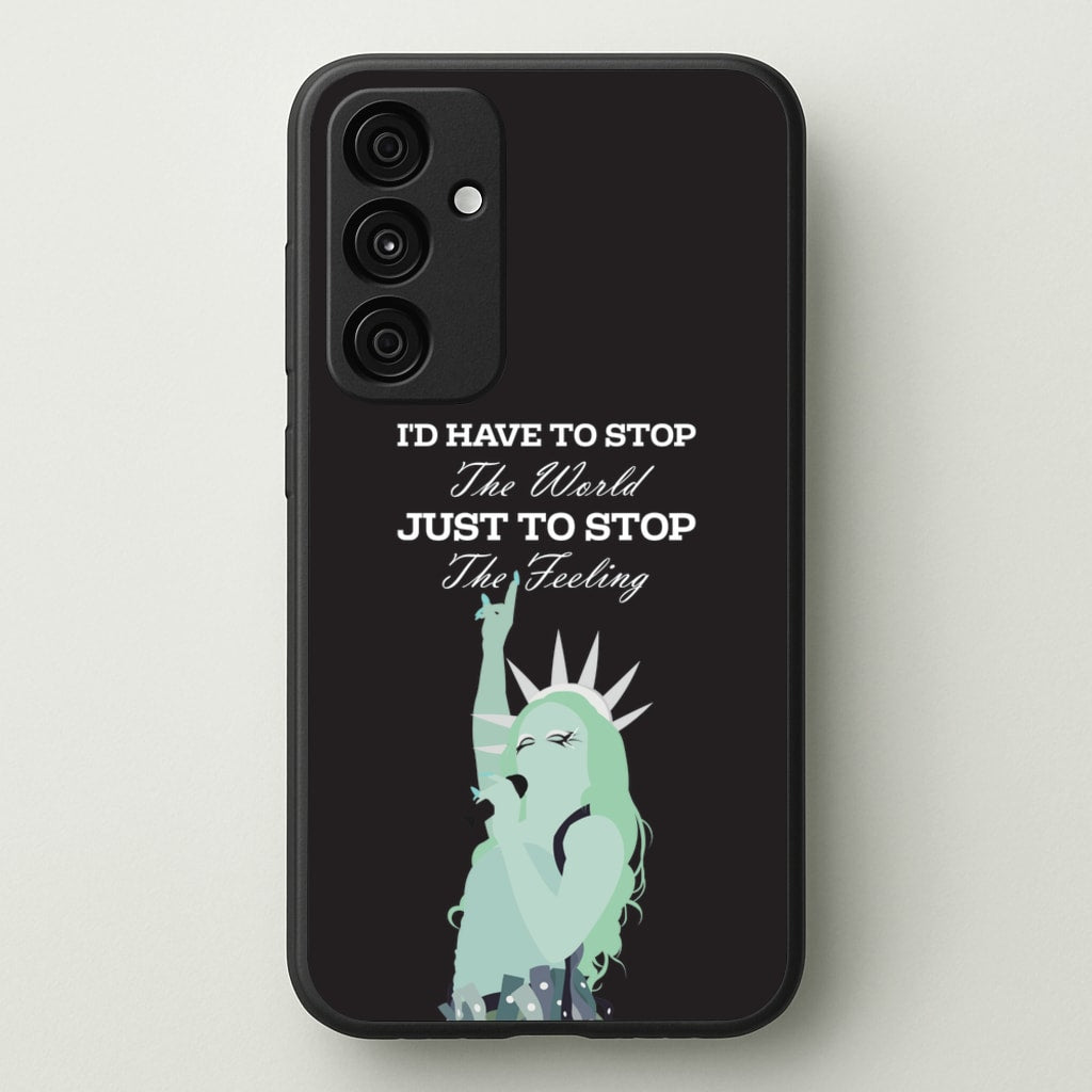 I'd Have To Stop The World - Chappell Roan Phone Case for Galaxy A35