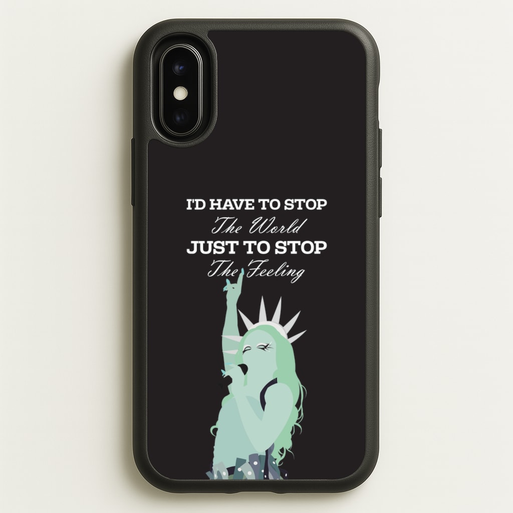 I'd Have To Stop The World - Chappell Roan Phone Case for iPhone X / XS