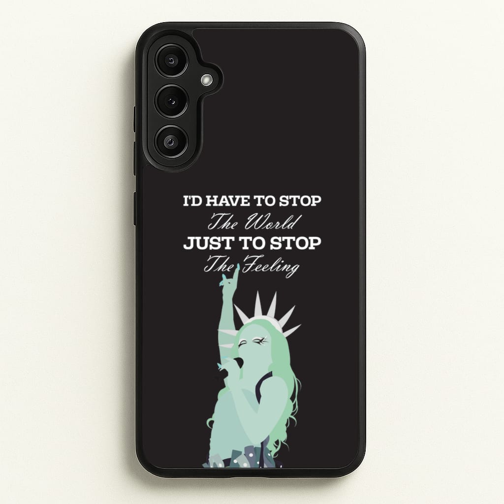 I'd Have To Stop The World - Chappell Roan Phone Case for Galaxy A36