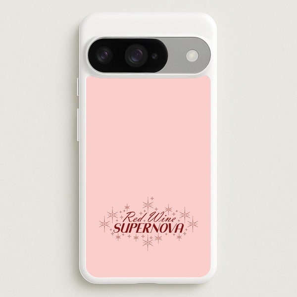 Red Wine Supernova Phone Case for Google Pixel 10 / 10 Pro
