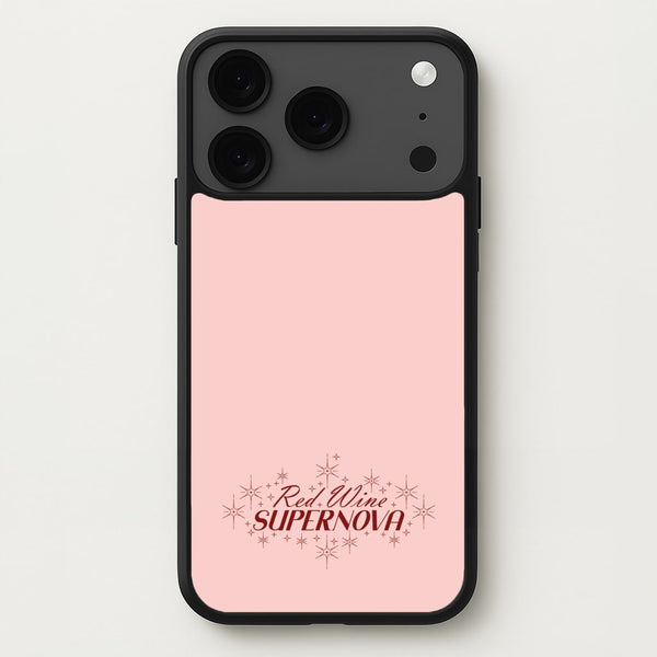 Red Wine Supernova Phone Case for iPhone 17 Pro