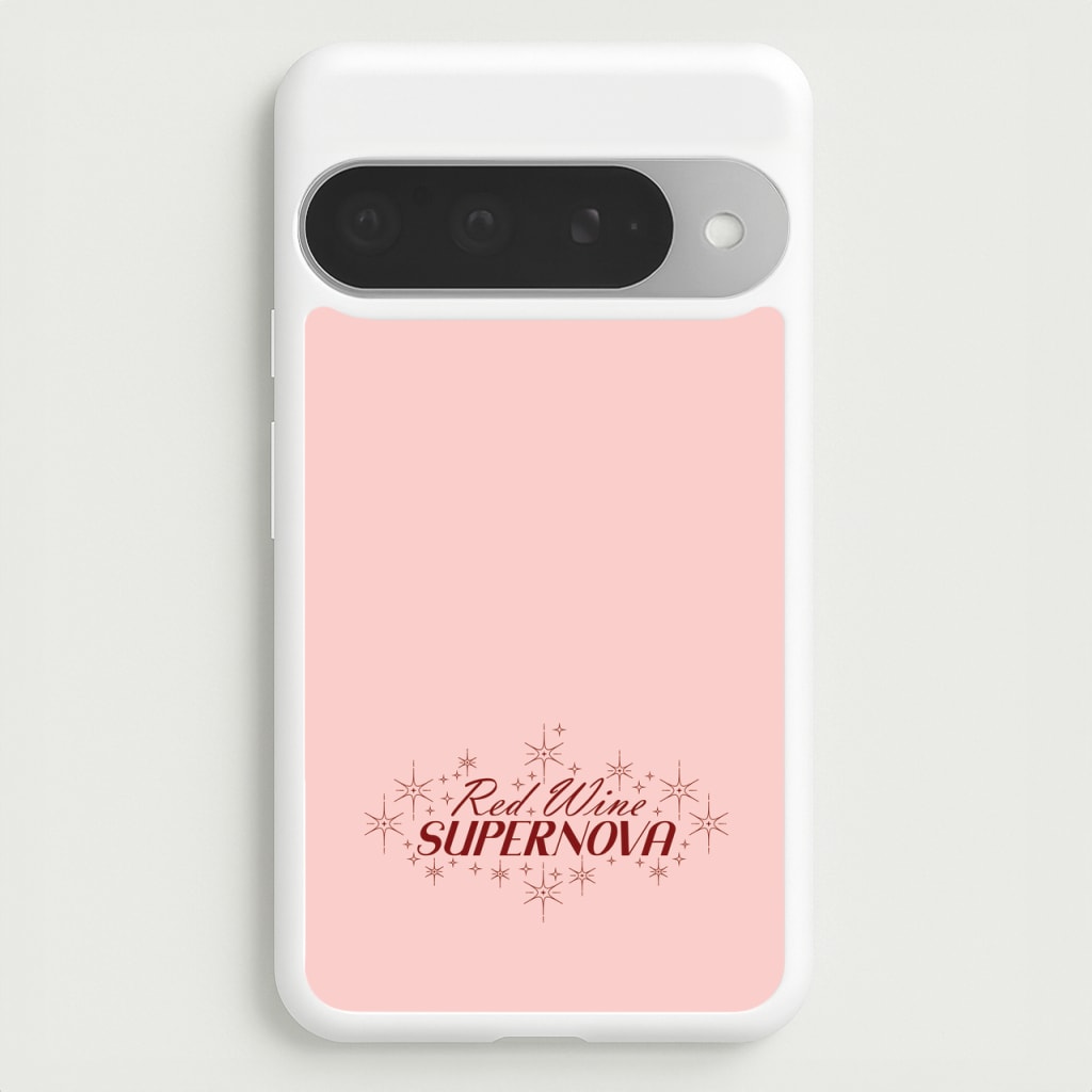 Red Wine Supernova Phone Case for Google Pixel 10 Pro XL