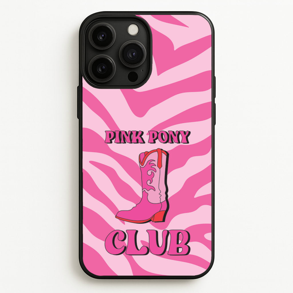 Zebra Print Pink Pony Club - Chappell Roan Phone Case for iPhone 13 Pro Max