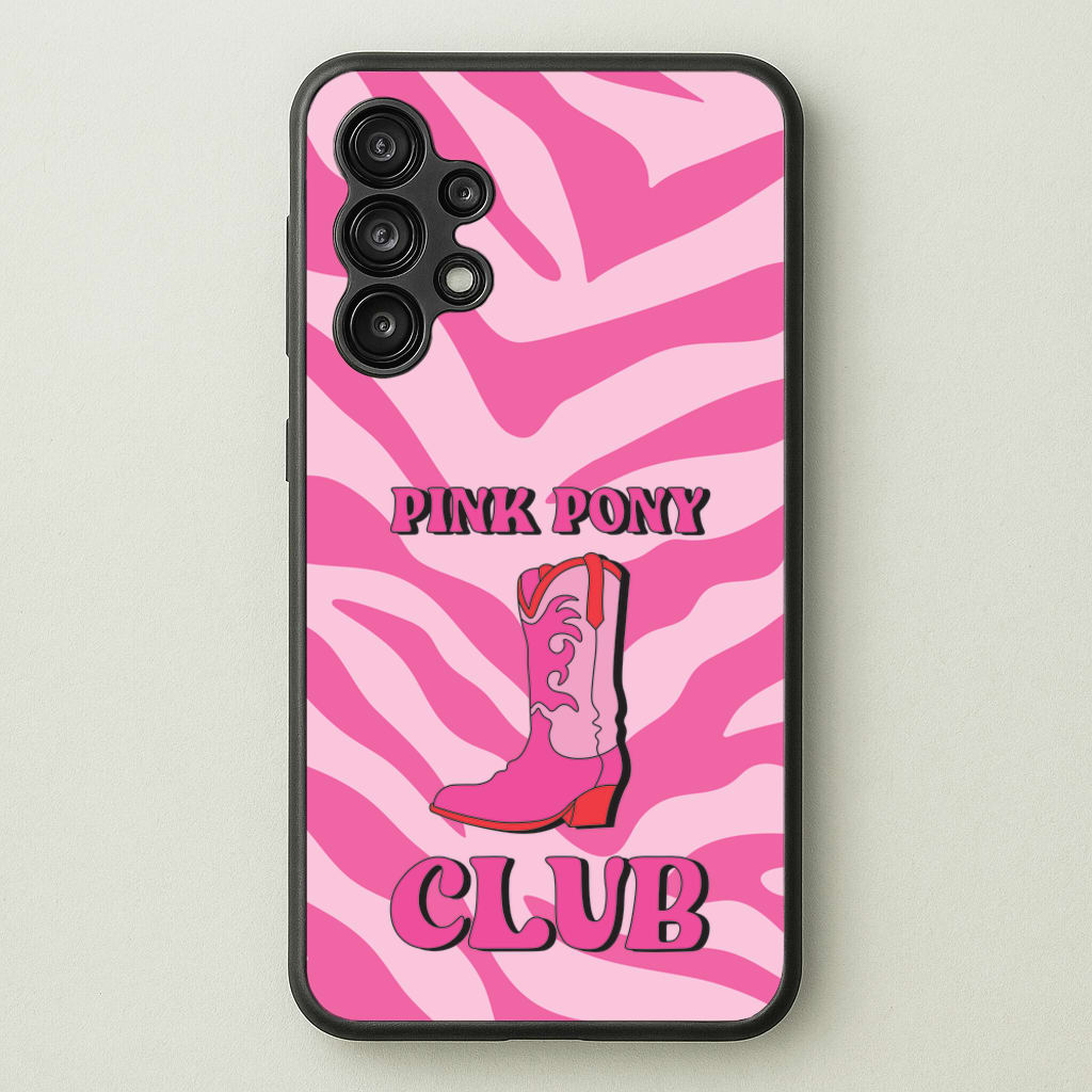 Zebra Print Pink Pony Club - Chappell Roan Phone Case for Galaxy A13