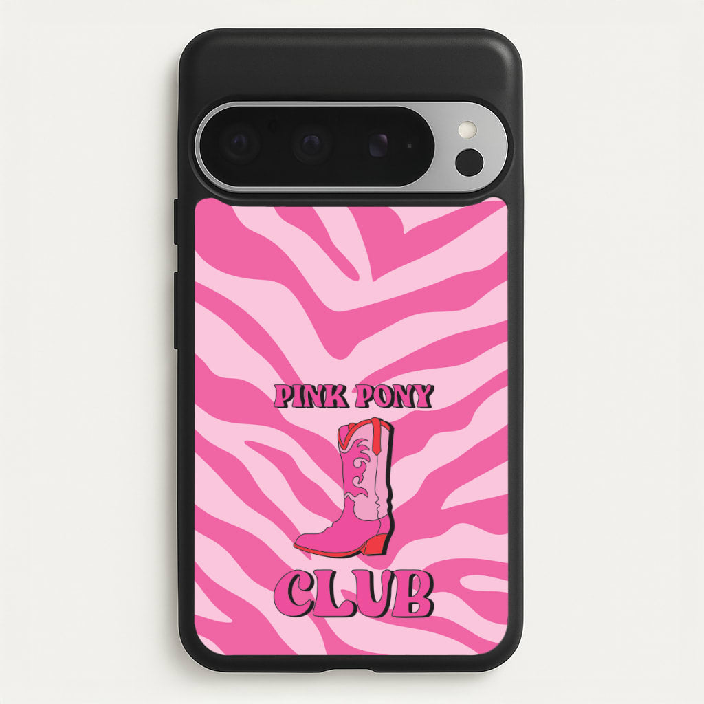 Zebra Print Pink Pony Club - Chappell Roan Phone Case for Google Pixel 9 Pro XL