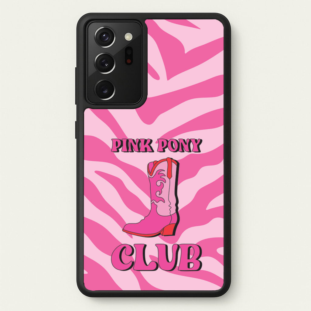 Zebra Print Pink Pony Club - Chappell Roan Phone Case for Galaxy Note 20 Ultra