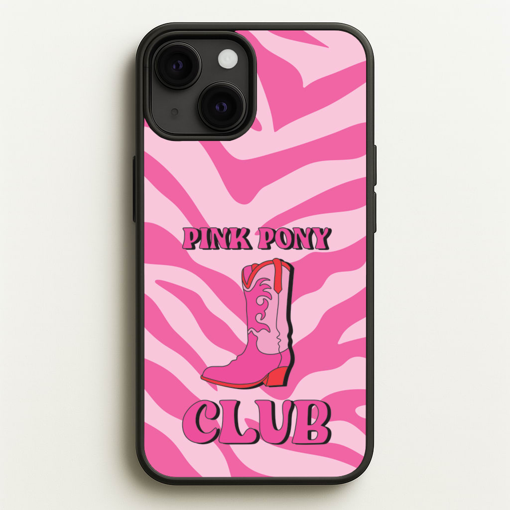 Zebra Print Pink Pony Club - Chappell Roan Phone Case for iPhone 13