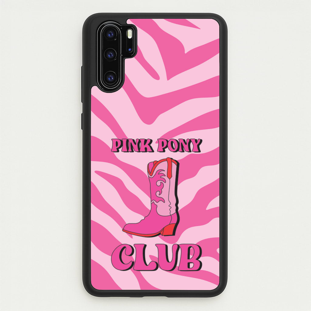 Zebra Print Pink Pony Club - Chappell Roan Phone Case for Huawei P30 Pro
