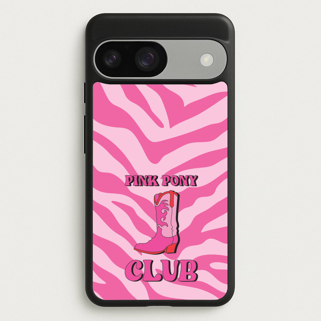 Zebra Print Pink Pony Club - Chappell Roan Phone Case for Google Pixel 9 / 9 Pro