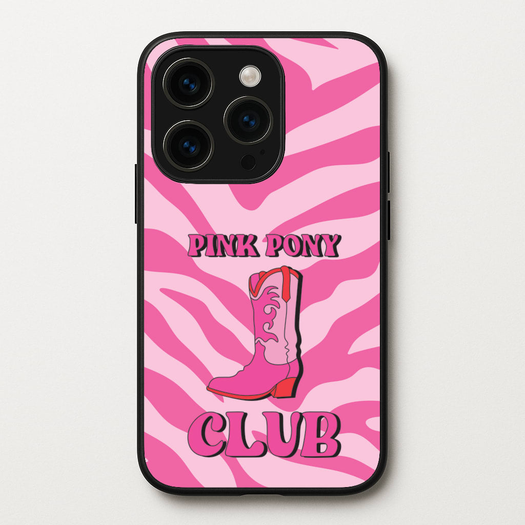 Zebra Print Pink Pony Club - Chappell Roan Phone Case for iPhone 14 Pro