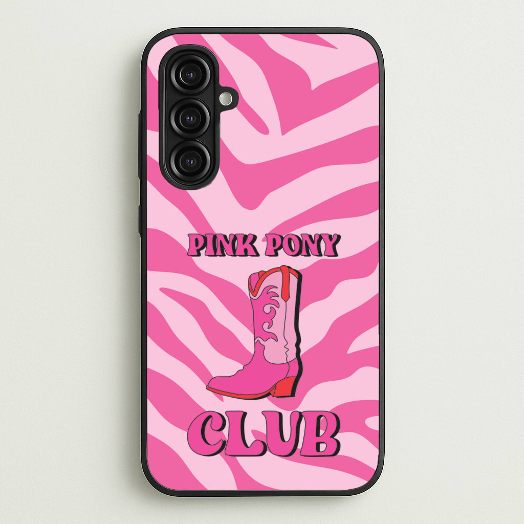Zebra Print Pink Pony Club - Chappell Roan Phone Case for Galaxy A16