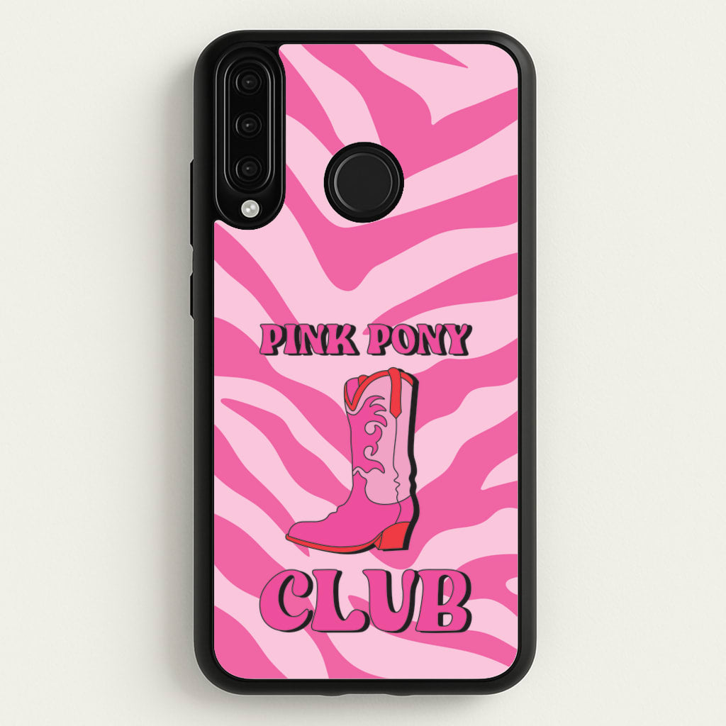 Zebra Print Pink Pony Club - Chappell Roan Phone Case for Huawei P30 Lite