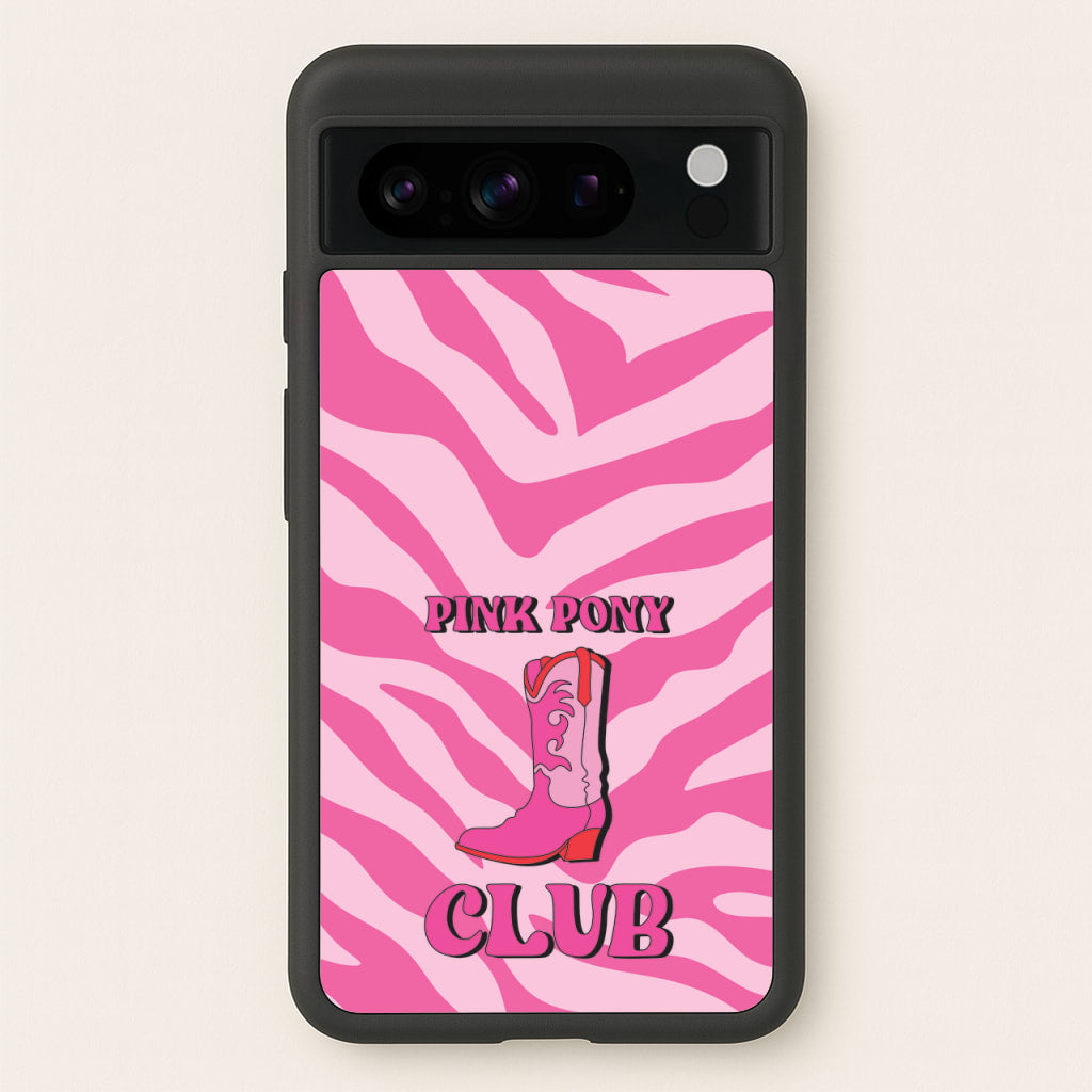 Zebra Print Pink Pony Club - Chappell Roan Phone Case for Google Pixel 8 Pro