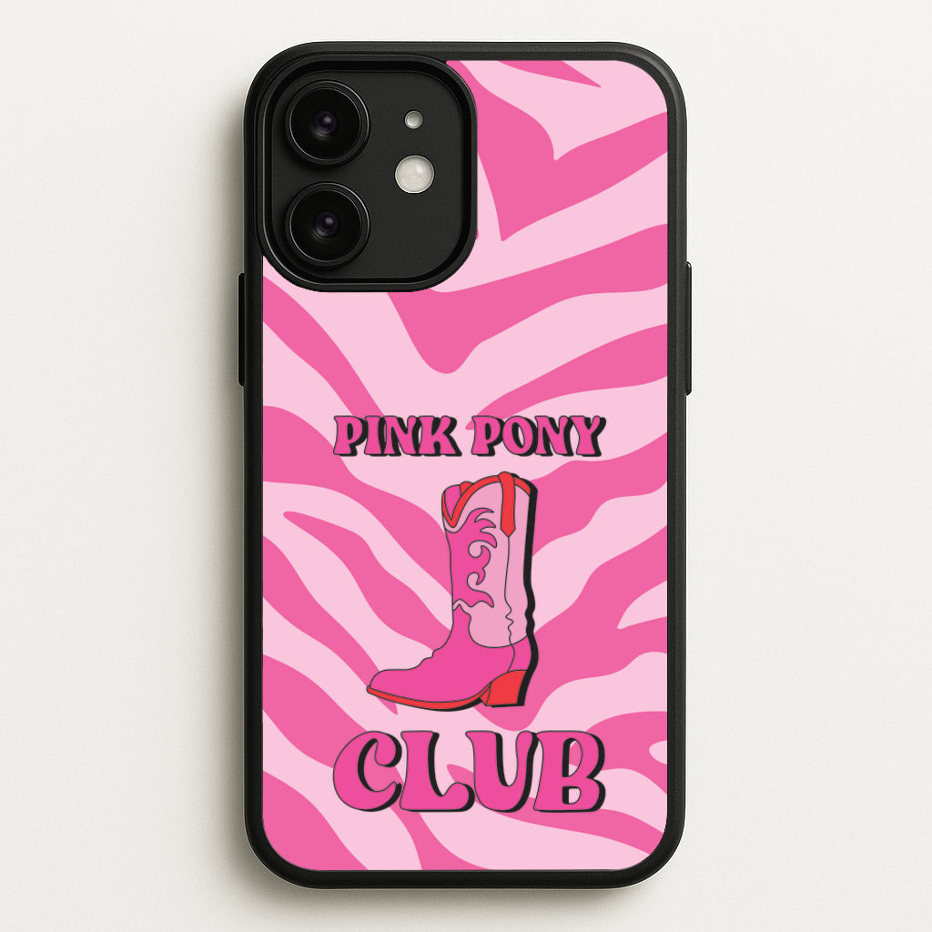 Zebra Print Pink Pony Club - Chappell Roan Phone Case for iPhone 11