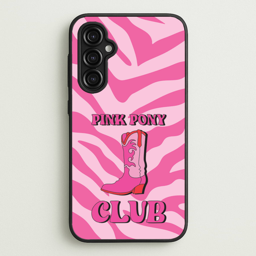 Zebra Print Pink Pony Club - Chappell Roan Phone Case for Galaxy A14