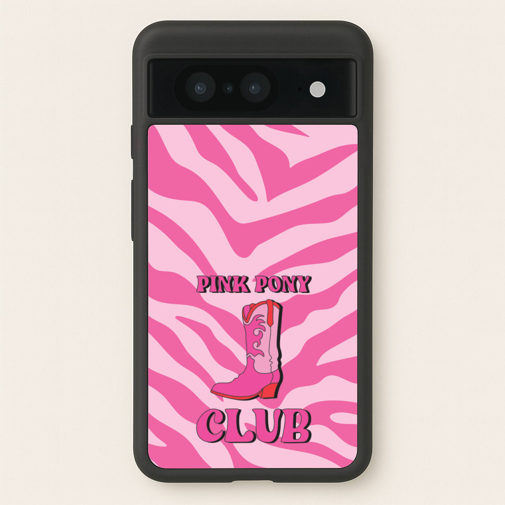 Zebra Print Pink Pony Club - Chappell Roan Phone Case for Google Pixel 8