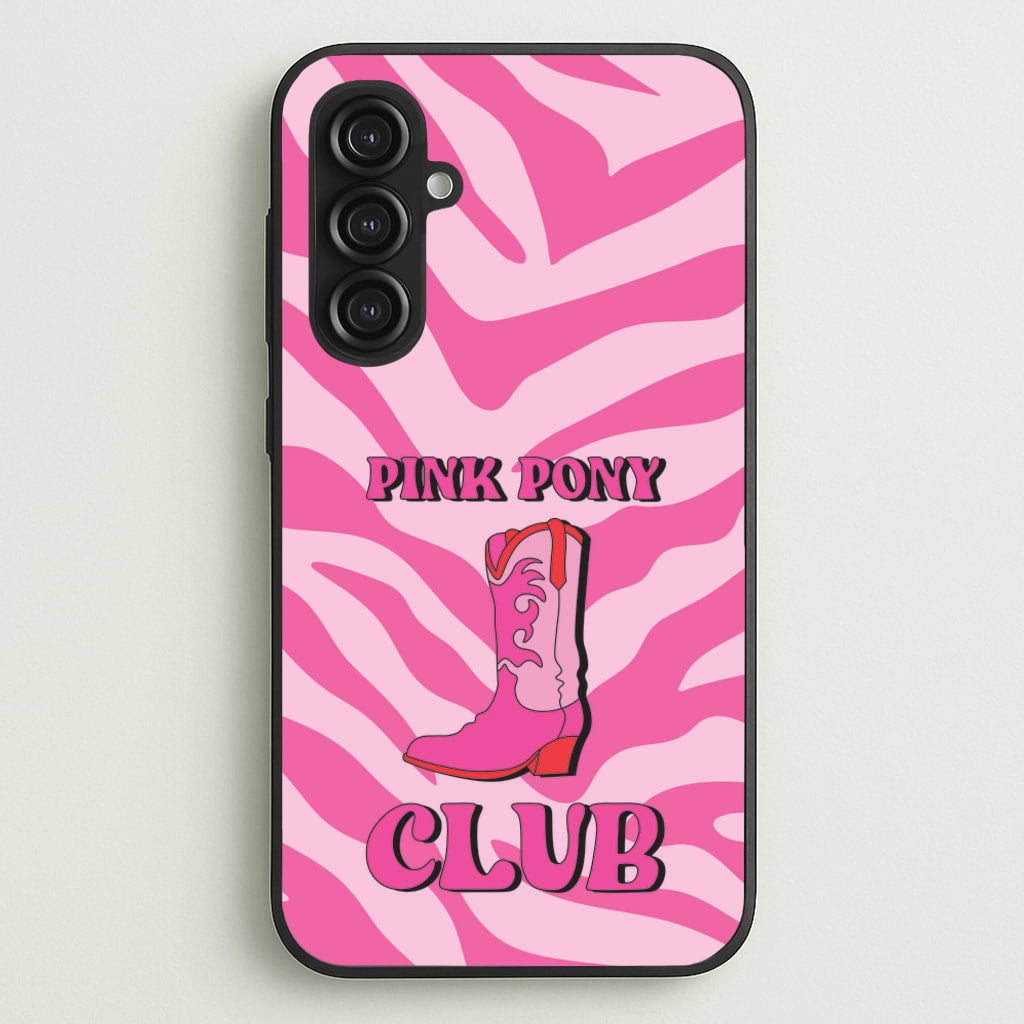 Zebra Print Pink Pony Club - Chappell Roan Phone Case for Galaxy S23FE