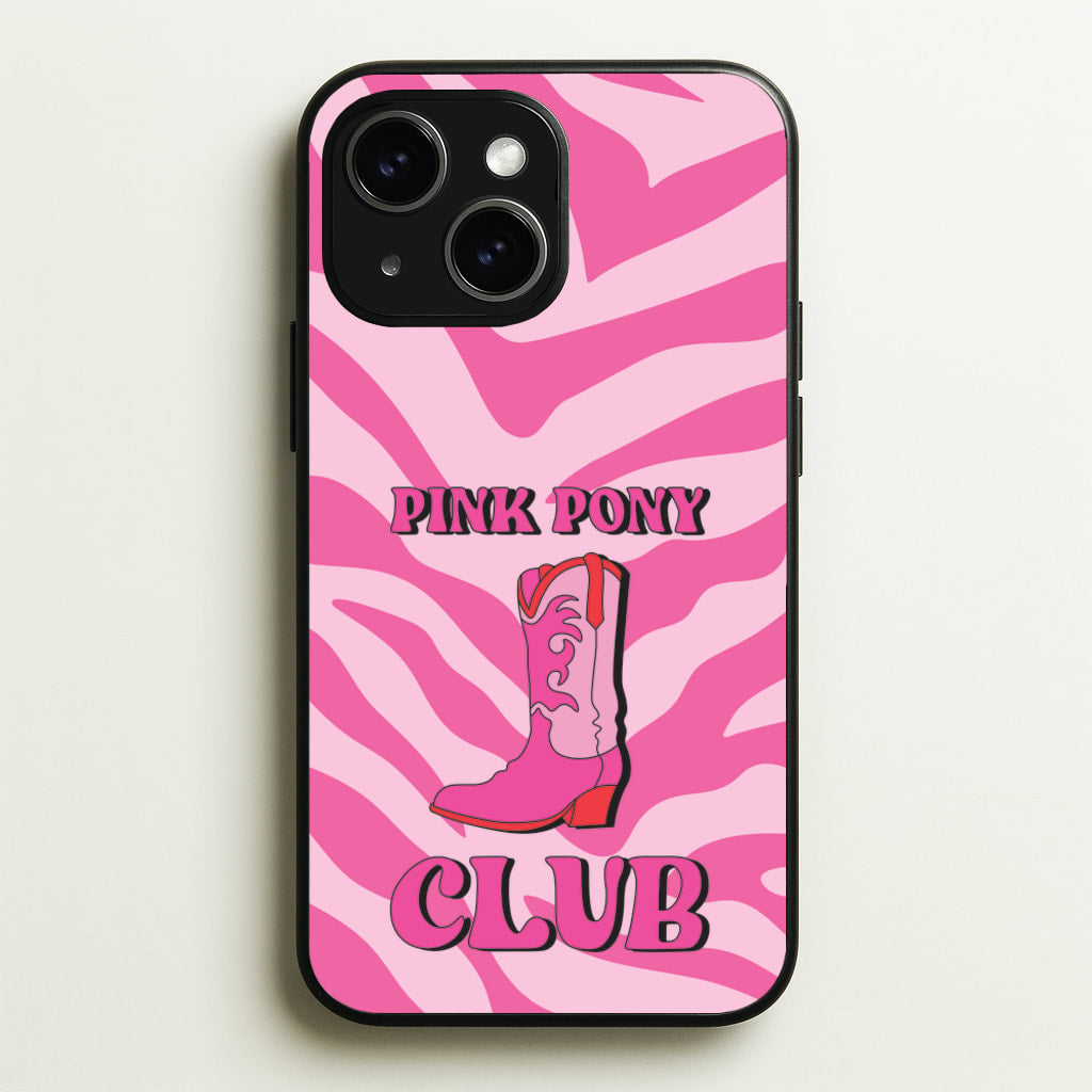 Zebra Print Pink Pony Club - Chappell Roan Phone Case for iPhone 15