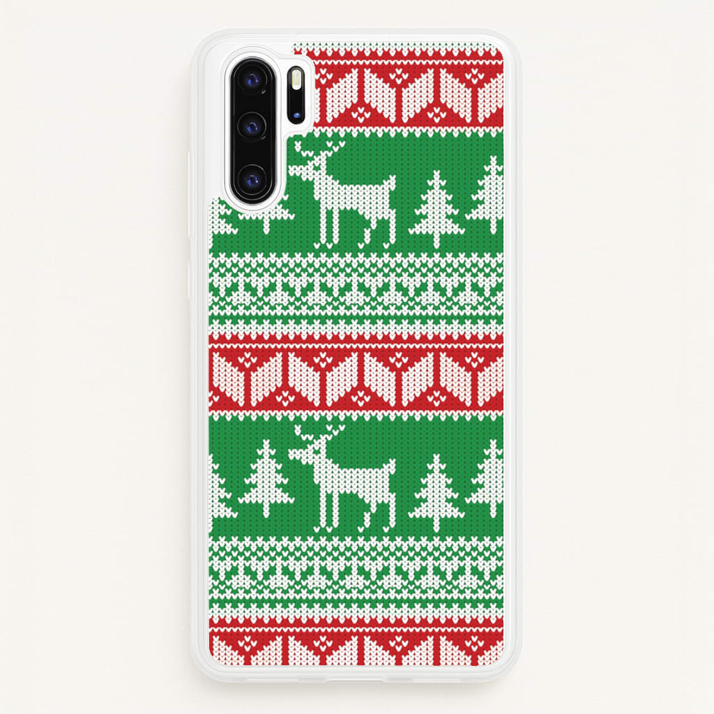Christmas Jumper Pattern Christmas - Christmas Phone Case for Huawei P30 Pro