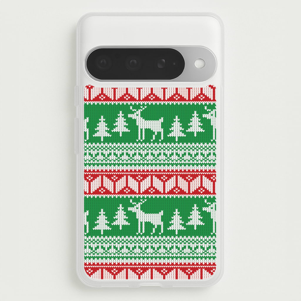 Christmas Jumper Pattern Christmas Phone Case for Google Pixel 10 Pro XL