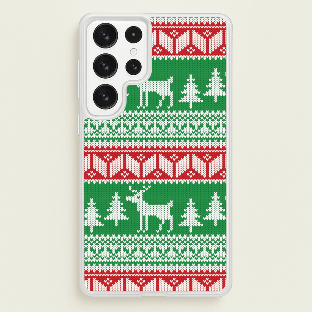 Christmas Jumper Pattern Christmas - Christmas Phone Case for Galaxy S22 Ultra