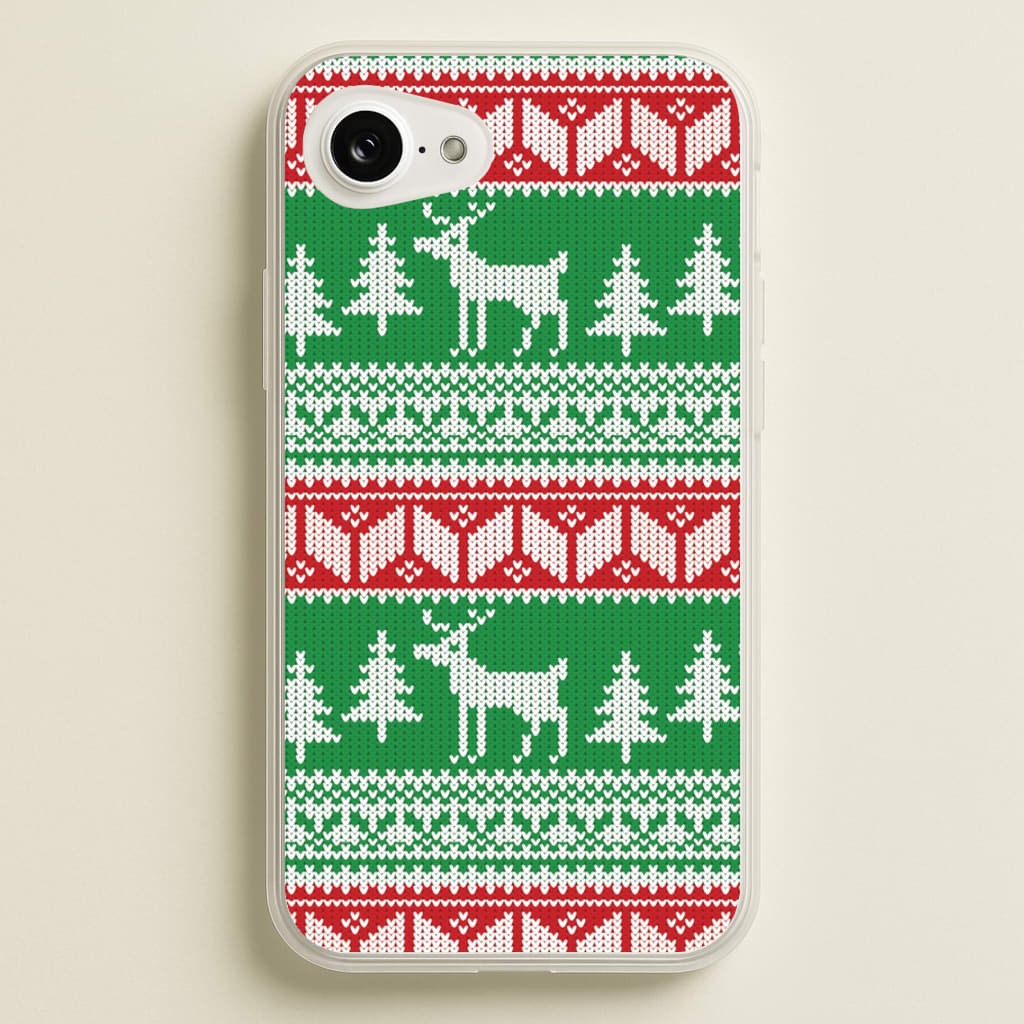 Christmas Jumper Pattern Christmas - Christmas Phone Case for iPhone 16e